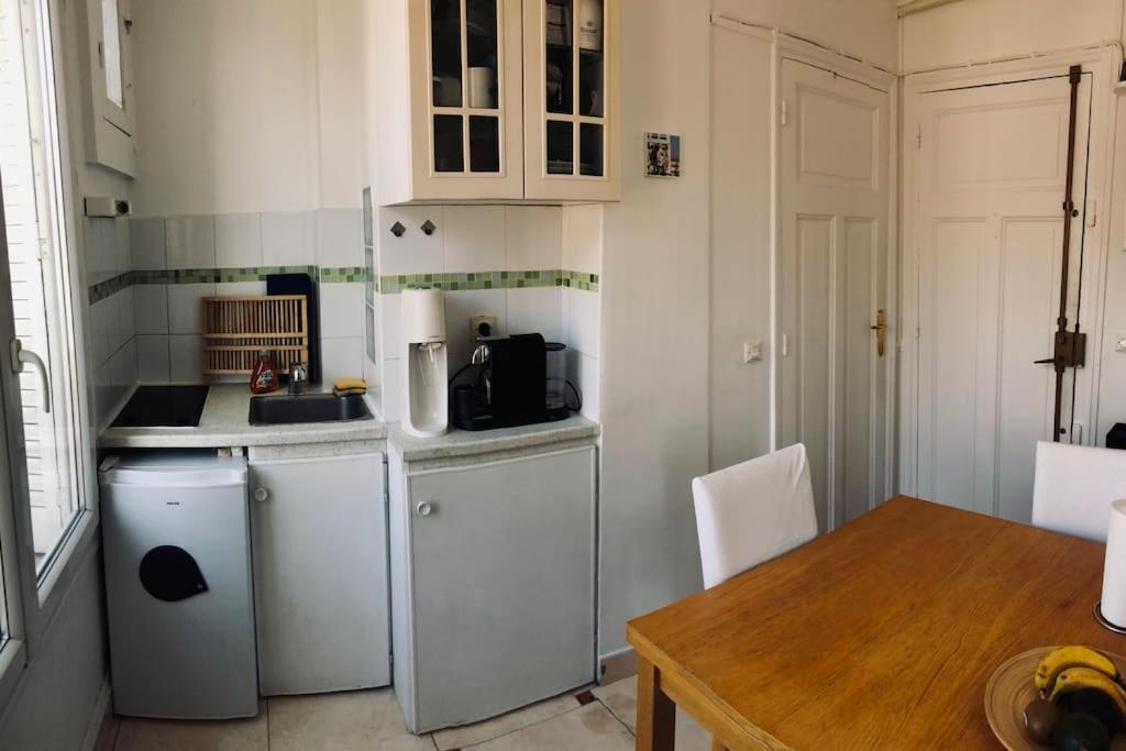 Ferienwohnung Cosy Studio Near Public Transport Paris Exterior foto