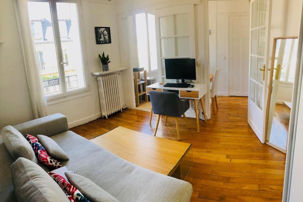 Ferienwohnung Cosy Studio Near Public Transport Paris Exterior foto